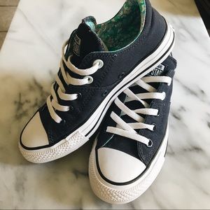 🌟EUC🌟 Navy Blue Converse Madison Low Tops